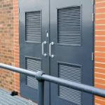 Double fire door