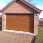 Golden oak doors