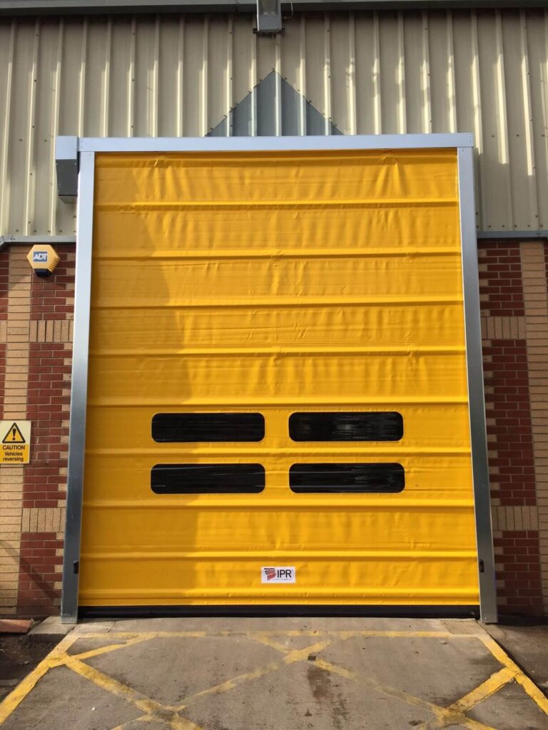 New high speed industrial door fitted in Avonmouth