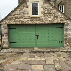 Gloucestershire Sectional garage door supplied and installed