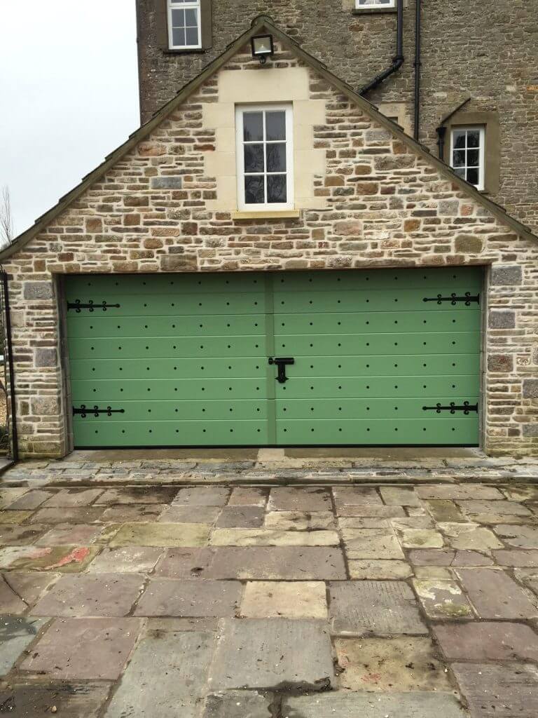 Gloucestershire Sectional garage door supplied and installed