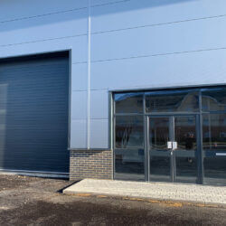 Industrial Doors fitted to new warehouse in Swindon