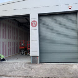 Industrial Roller Shutter fitted