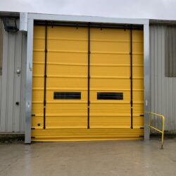High speed door / rapid rise door supplied and installed in Bath