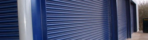 High security garage door